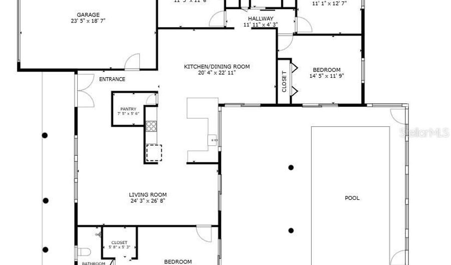 6337 COCOA Ln, Apollo Beach, FL 33572 - 4 Beds, 2 Bath