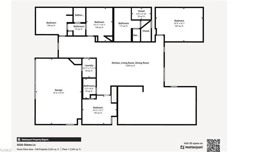 5026 Ofanto, Ave Maria, FL 34142 - 4 Beds, 3 Bath