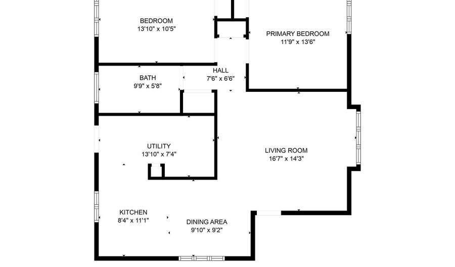 707 Ohio Ave, Auburn, IN 46706 - 2 Beds, 1 Bath