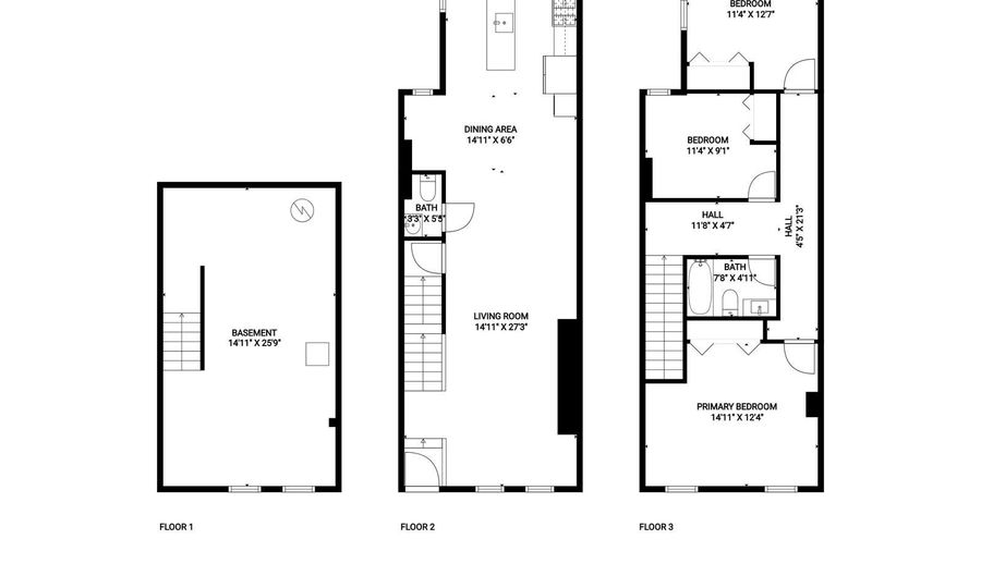 418 E 21ST St, Baltimore, MD 21218 - 3 Beds, 2 Bath