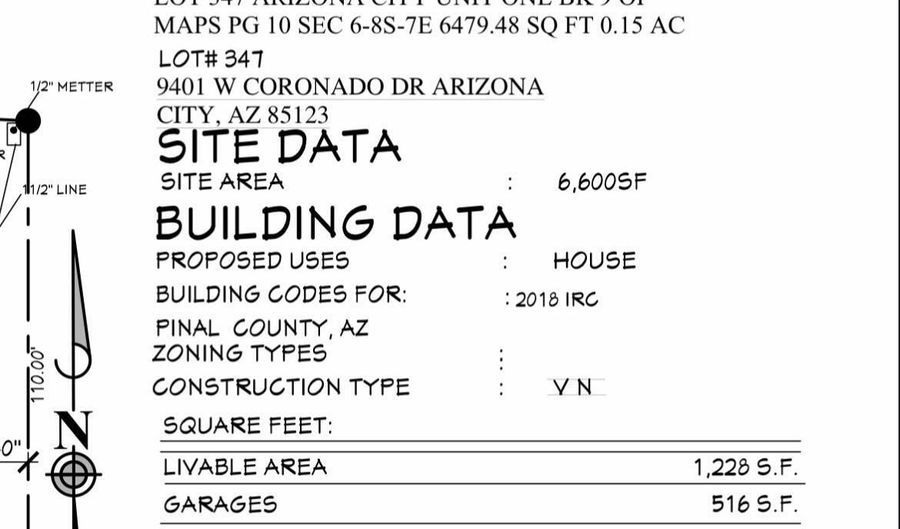 9401 W CORONADO Dr, Arizona City, AZ 85123 - 3 Beds, 2 Bath