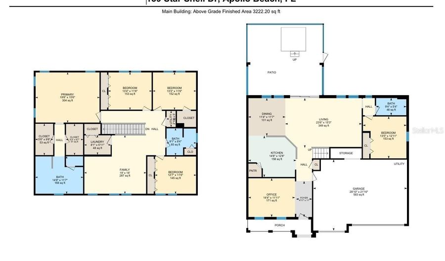 159 STAR SHELL Dr, Apollo Beach, FL 33572 - 5 Beds, 3 Bath