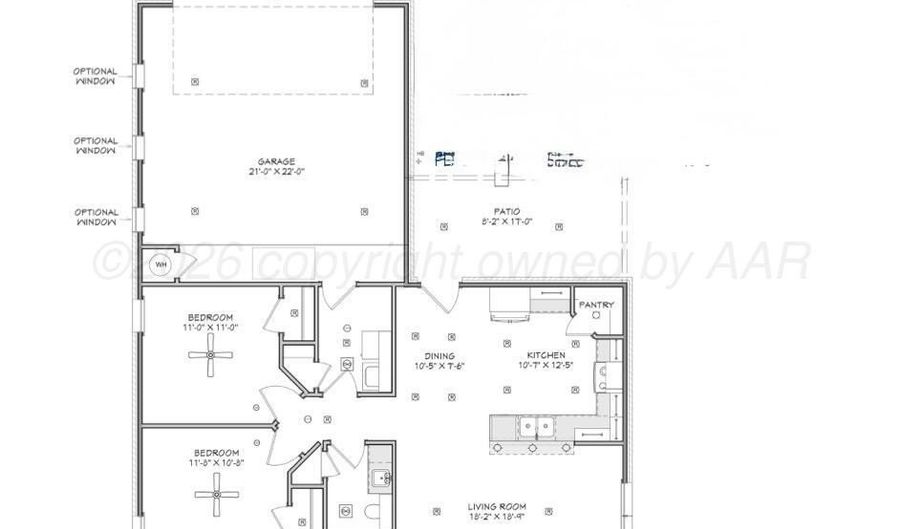 1600 FOX HOLLOW Ave, Amarillo, TX 79108 - 4 Beds, 2 Bath