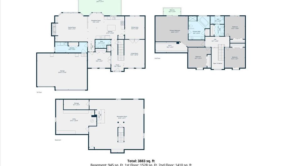 1713 Edgewood Dr, Algonquin, IL 60102 - 5 Beds, 3 Bath