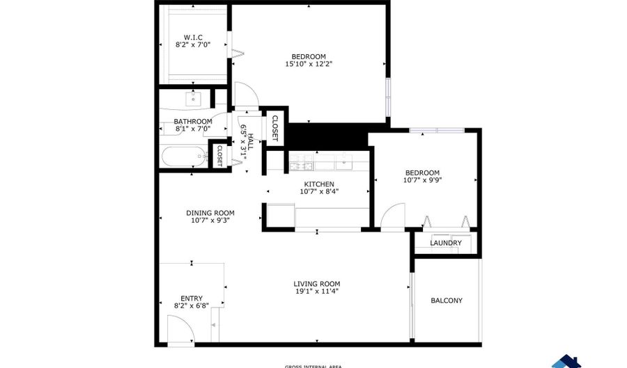 11206 CHERRY HILL Rd 204, Beltsville, MD 20705 - 2 Beds, 1 Bath