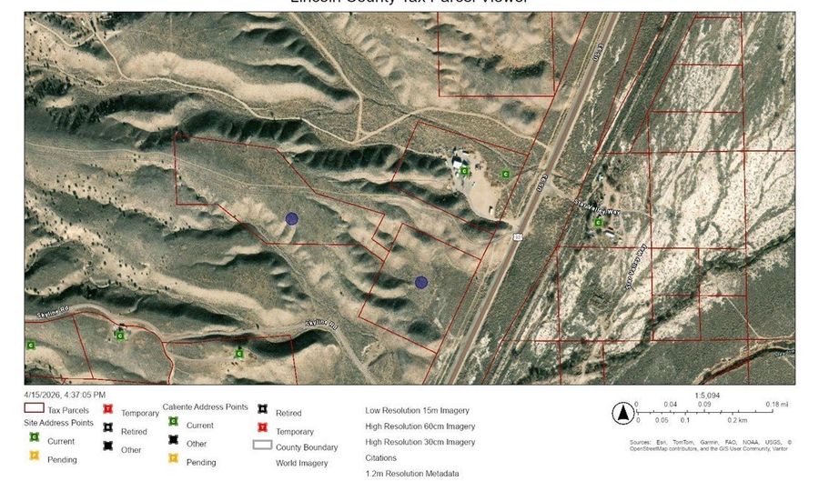 US Hwy 93 25 Acres, Caliente, NV 89008 - 0 Beds, 0 Bath