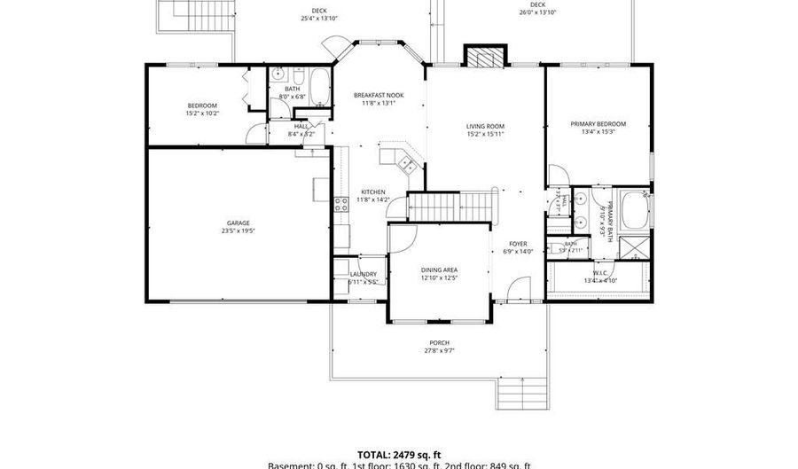6034 Silver Lace Ln NW, Acworth, GA 30101 - 5 Beds, 3 Bath