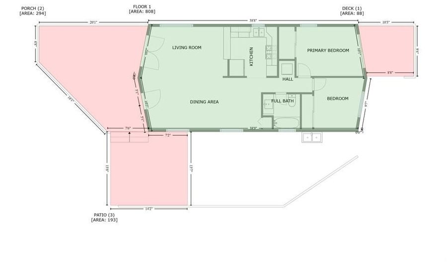 4722 PARK Ln, Alpine, CA 91901 - 2 Beds, 1 Bath