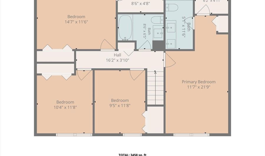 15806 APPLETON Ter, Bowie, MD 20716 - 4 Beds, 3 Bath