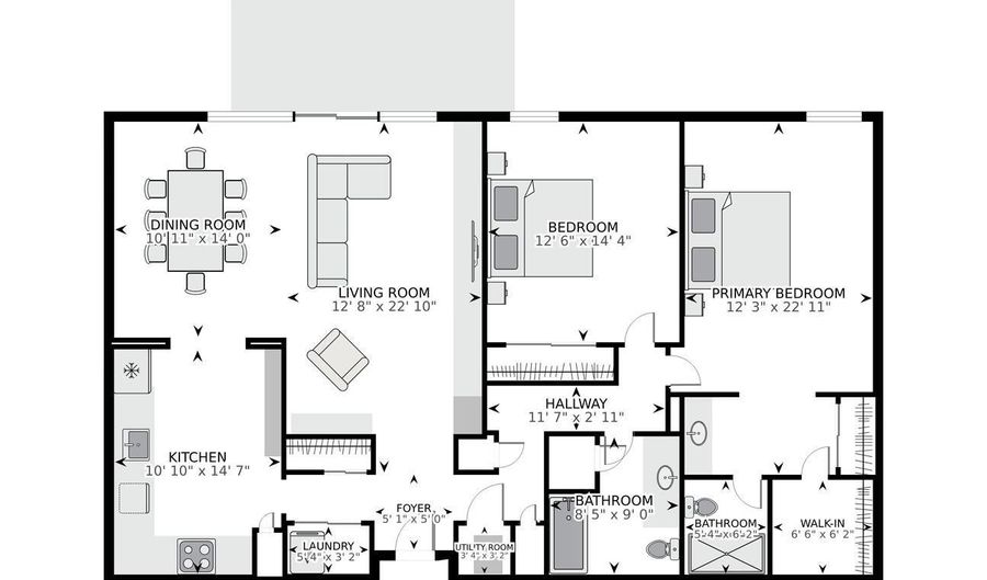 1016 S WAYNE St 302, Arlington, VA 22204 - 2 Beds, 2 Bath