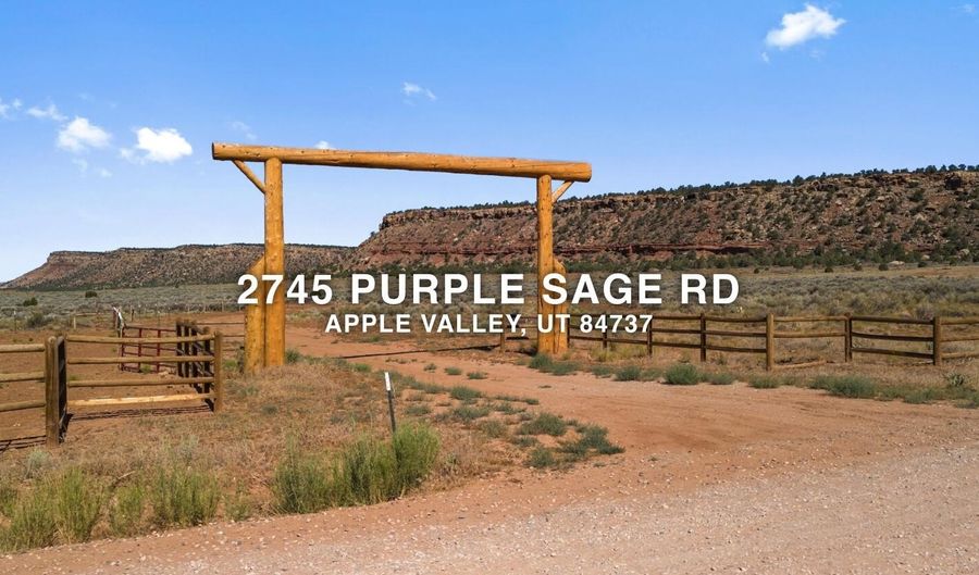 2745 N PURPLE SAGE Rd, Apple Valley, UT 84737 - 0 Beds, 0 Bath