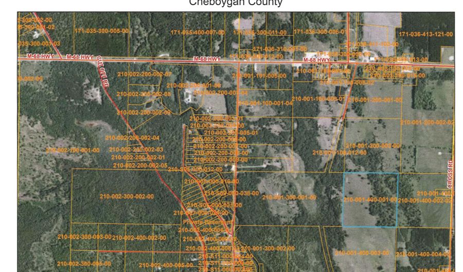 TBD Cross Road 39.48 Acres, Afton, MI 49705 - 0 Beds, 0 Bath