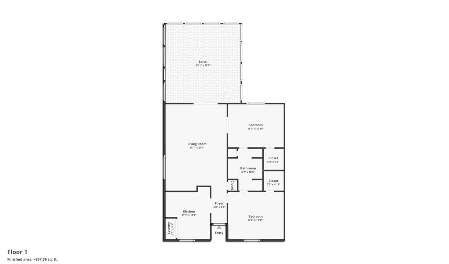 582 AQUATIC Dr, Atlantic Beach, FL 32233 - 2 Beds, 1 Bath