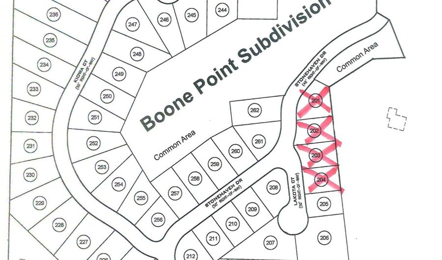 Boone Point Subdivision, Boonville, MO 65233 - 0 Beds, 0 Bath