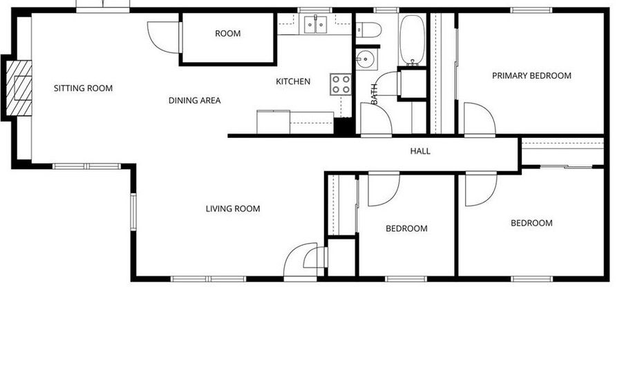 2405 Woodcrest Dr, Alton, IL 62002 - 3 Beds, 1 Bath