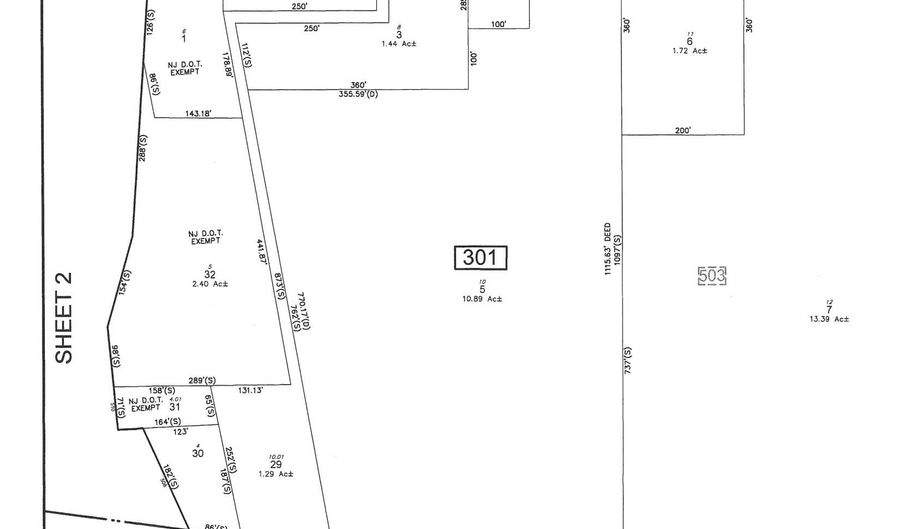 181 WHITE HORSE Pike, Atco, NJ 08004 - 0 Beds, 0 Bath
