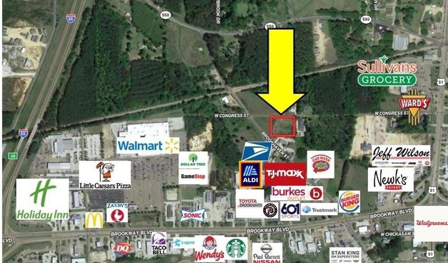 1071 W Congress St, Brookhaven, MS 39601 - 0 Beds, 0 Bath