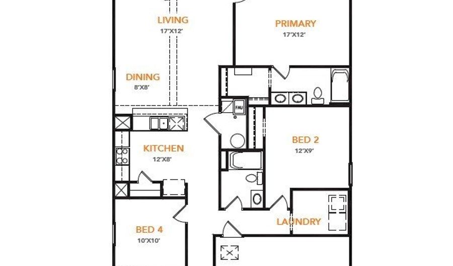 142 Sienna Dr, Alvord, TX 76225 - 4 Beds, 2 Bath