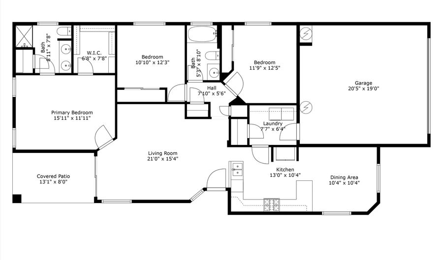 45 N Lookout Knob Dr, Sahuarita, AZ 85629 - 3 Beds, 2 Bath
