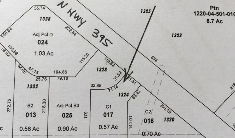 1324 N HWY 395, Gardnerville, NV 89410 - 0 Beds, 0 Bath