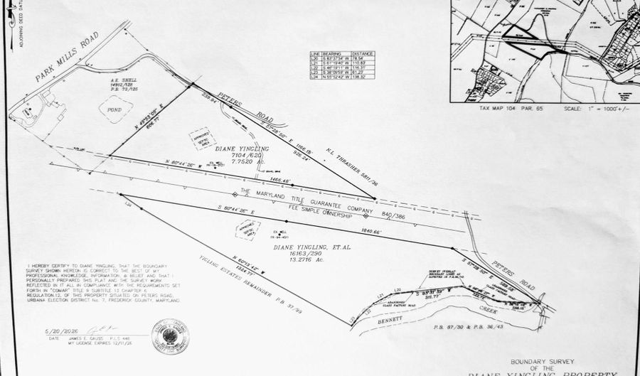 Parcel 65 PARK MILLS, Adamstown, MD 21710 - 0 Beds, 0 Bath
