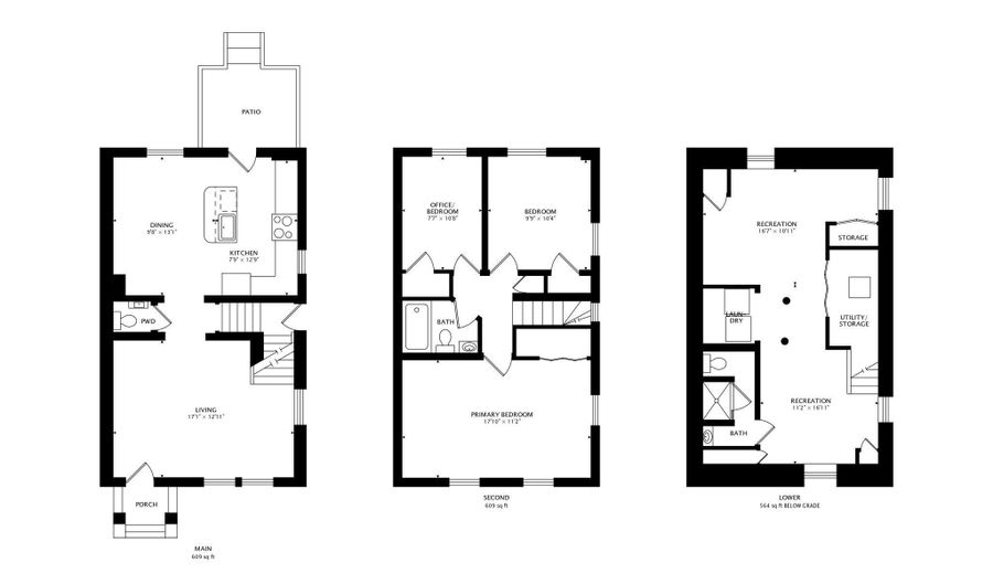 4609 HILLSIDE Rd SE, Washington, DC 20019 - 3 Beds, 3 Bath