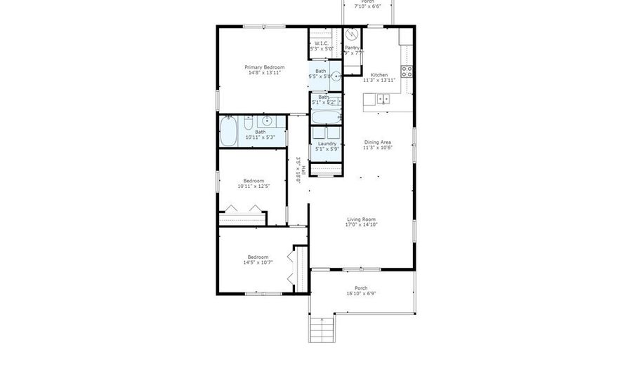 1006 W Del Rio St, Alpine, TX 79830 - 3 Beds, 2 Bath