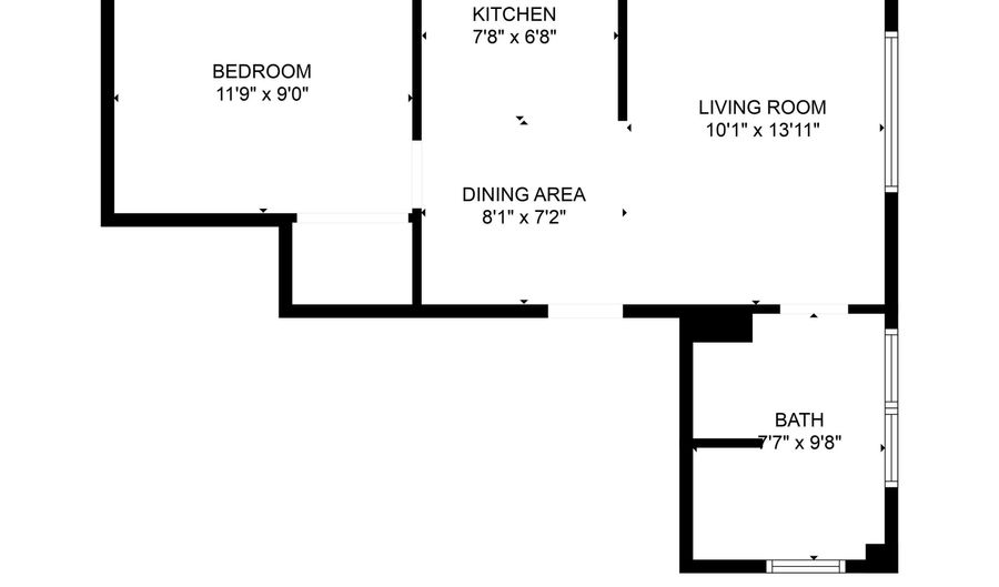 406 4th Ave 3, Asbury Park, NJ 07712 - 1 Beds, 1 Bath