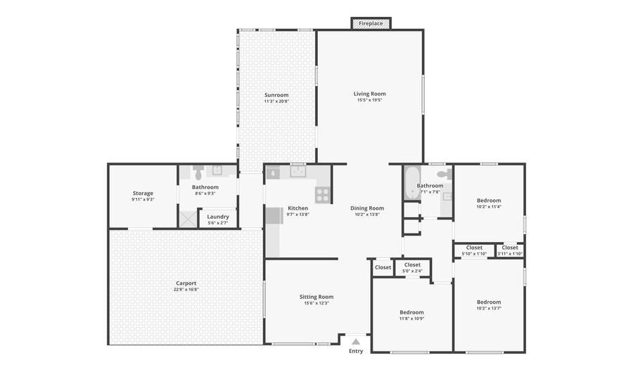 4009 HAZELWOOD Rd, Adamsville, AL 35005 - 3 Beds, 2 Bath
