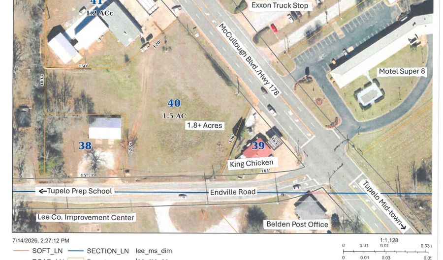 McCullough Blvd & Endville Rd, Belden, MS 38826 - 0 Beds, 0 Bath