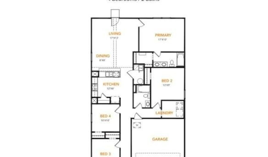 176 Sienna Dr, Alvord, TX 76225 - 4 Beds, 2 Bath