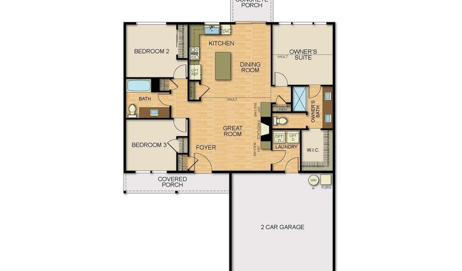 Lot 98- 218 SW Sparrow St, Boardman, OR 97818 - 3 Beds, 2 Bath