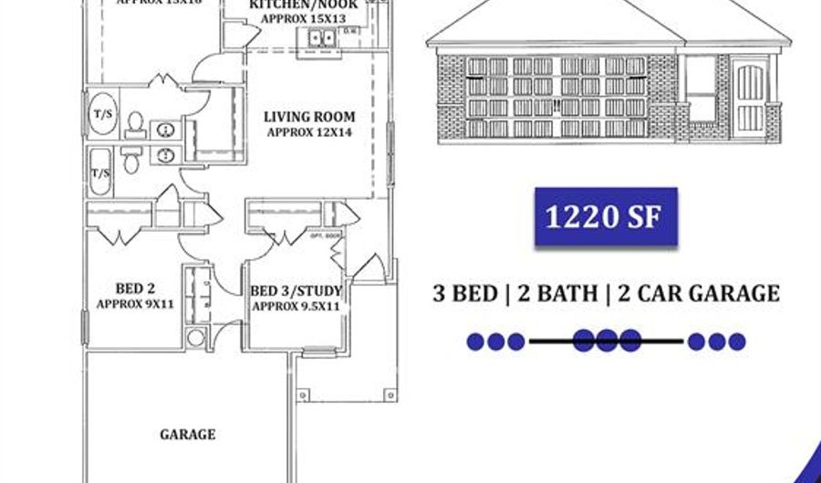 203 Ezell St, Alvarado, TX 76009 - 3 Beds, 2 Bath