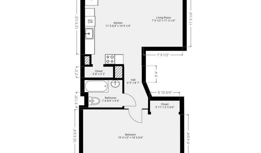 649 E 2nd 2, Boston, MA 02127 - 1 Beds, 1 Bath