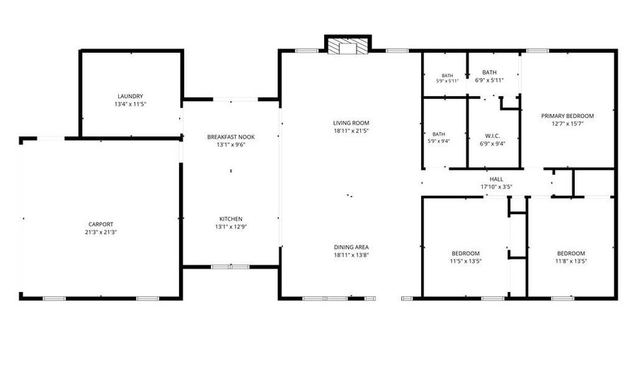 38 Daniel's Rd, Adel, GA 31620 - 3 Beds, 2 Bath