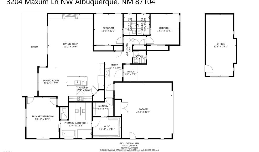 3204 Maxum Ln NW, Albuquerque, NM 87104 - 3 Beds, 4 Bath