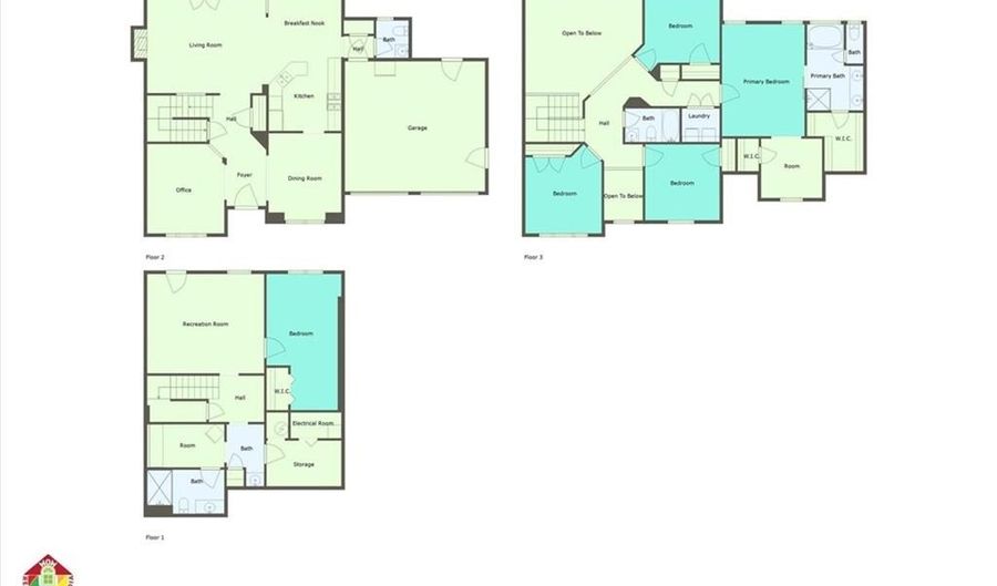 115 Township Ct, Woodstock, GA 30189 - 5 Beds, 4 Bath