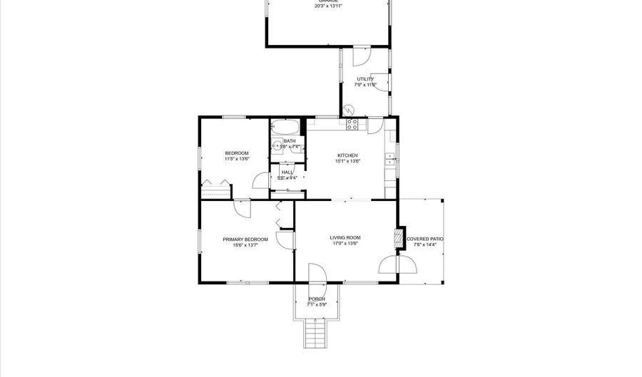 119 Chapel Ave, Anderson, SC 29625 - 2 Beds, 1 Bath