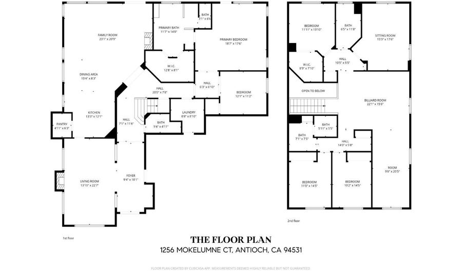 1256 Mokelumne Ct, Antioch, CA 94531 - 6 Beds, 4 Bath