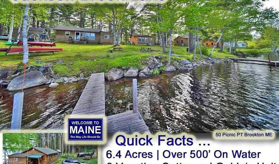 50 Picnic Point Rd, Brookton, ME 04413 - 3 Beds, 1 Bath