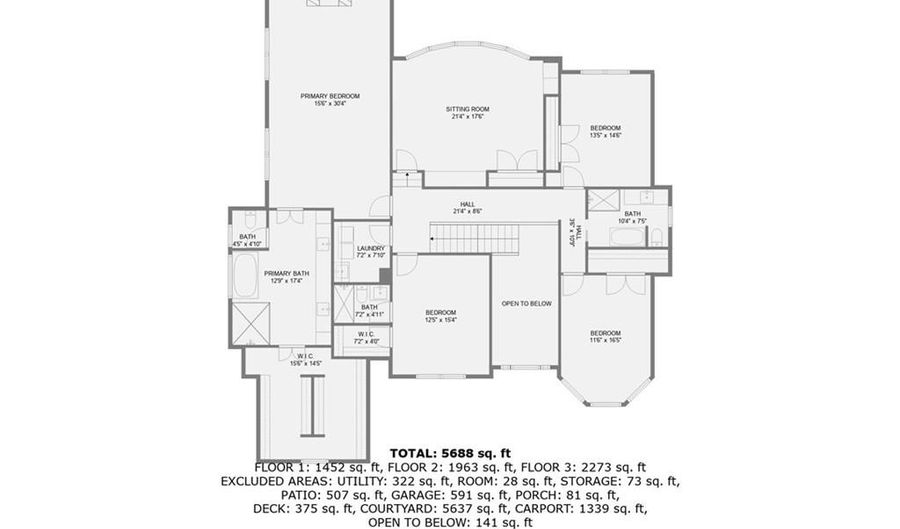 3034 Payton Rd NE, Atlanta, GA 30345 - 6 Beds, 6 Bath