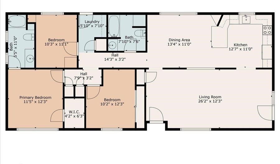 805 Edmunds St, Belle Fourche, SD 57717 - 3 Beds, 2 Bath