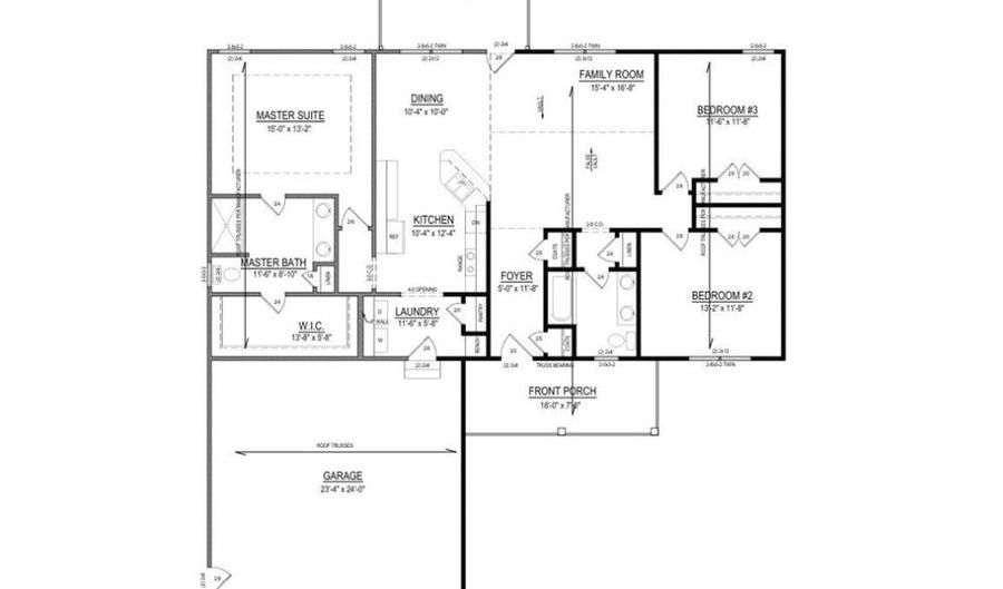 71 Roll Tide Ct Roll Tide Ct, Angier, NC 27501 - 3 Beds, 2 Bath