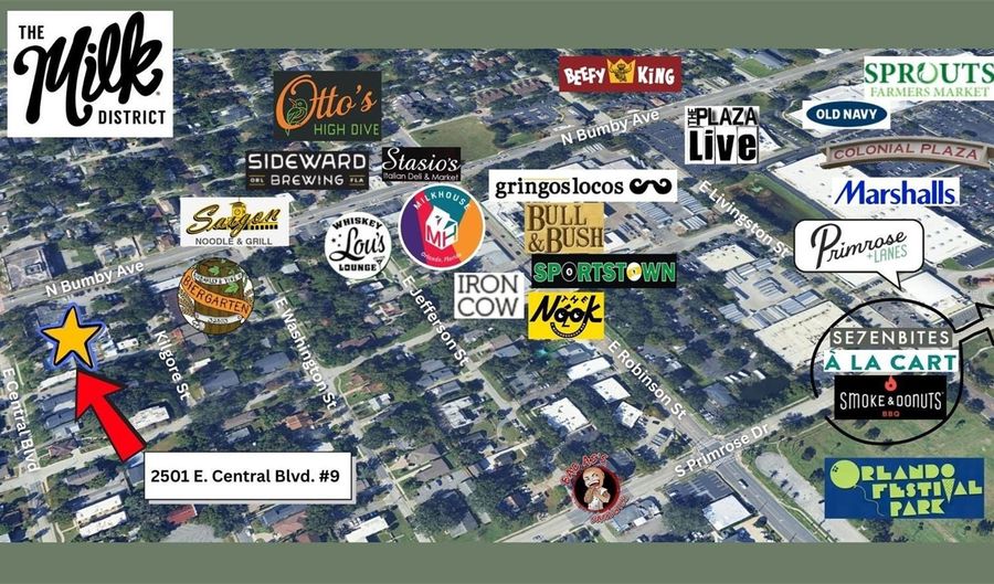 2501 E CENTRAL Blvd 9, Orlando, FL 32803 - 1 Beds, 1 Bath