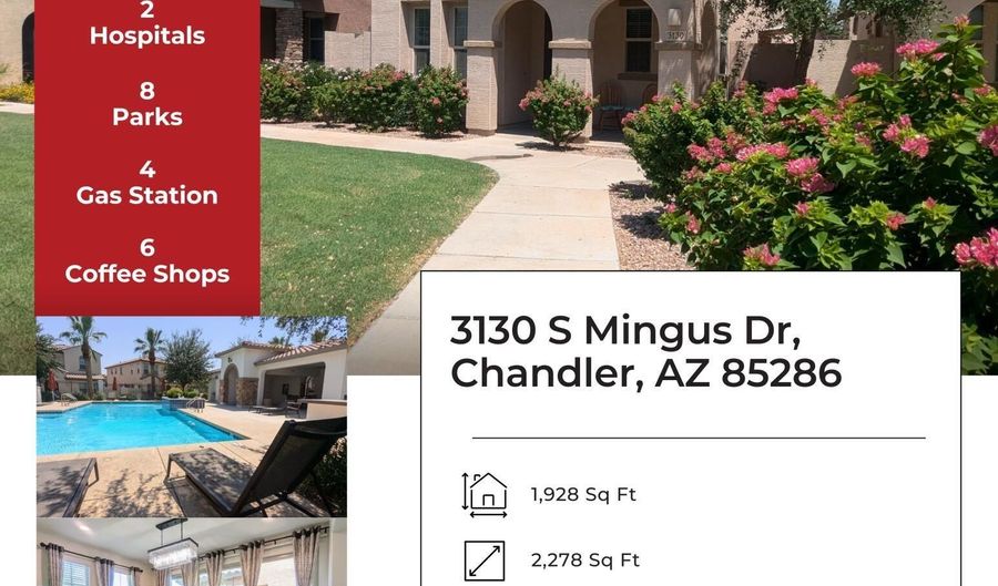 3130 S MINGUS Dr, Chandler, AZ 85286 - 3 Beds, 3 Bath