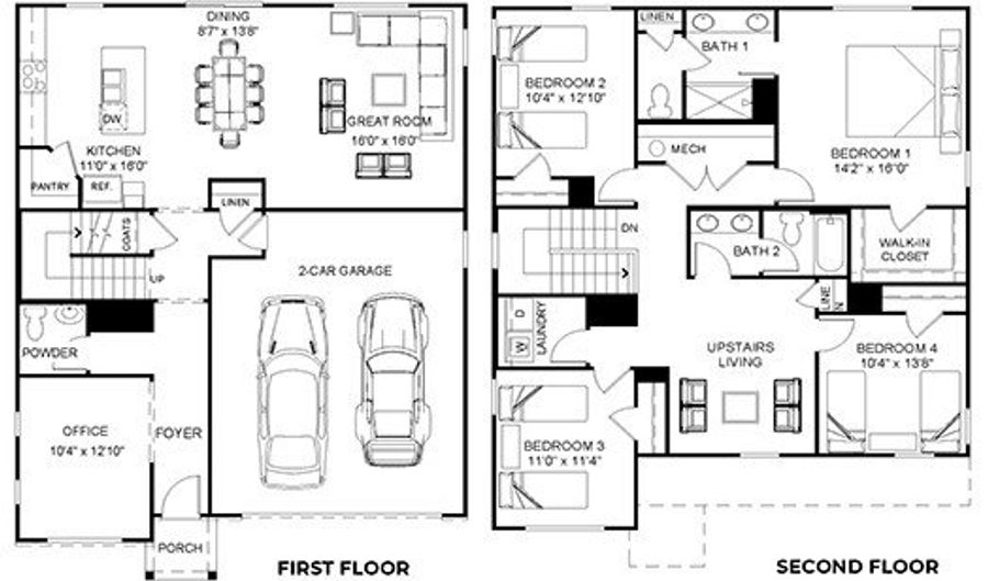 54 Cider Mill Dr, Ashville, OH 43103 - 4 Beds, 3 Bath