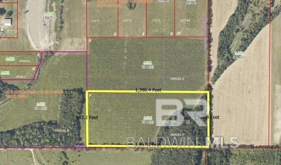 F Old Brady Road lot F, Bay Minette, AL 36507 - 0 Beds, 0 Bath