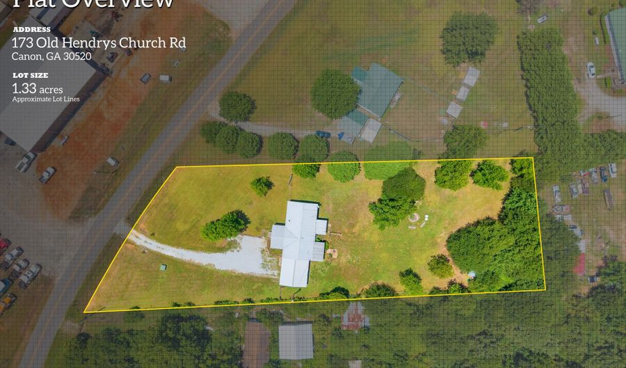 173 Old Hendry's Ch, Canon, GA 30520 - 4 Beds, 2 Bath