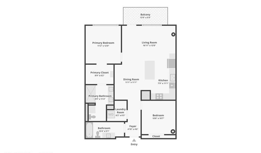 1240 S 2nd St 411, Minneapolis, MN 55415 - 2 Beds, 2 Bath
