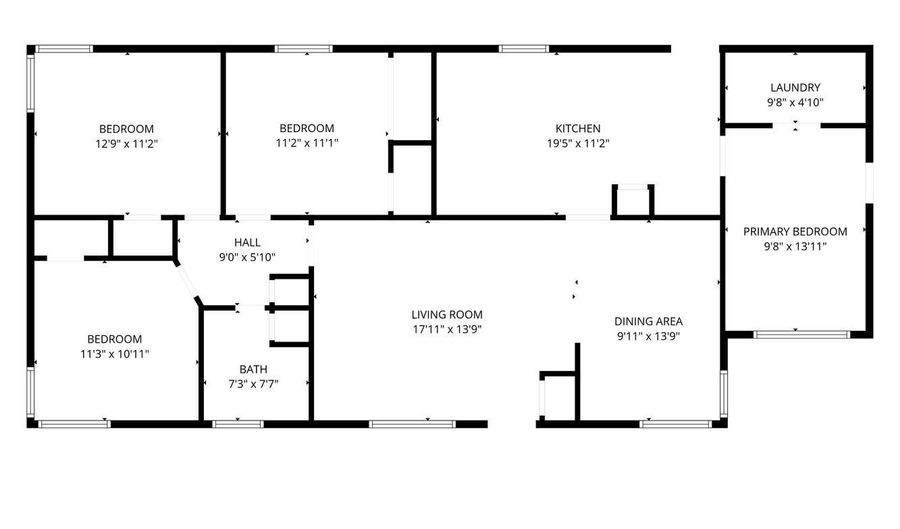 224 W Poplar, Arkansas City, KS 67005 - 4 Beds, 1 Bath